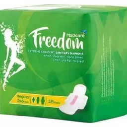 freedom MODICRE- Extreme Comfort Sanitary Napkins REGULAR Sanitary Pad-picture-15
