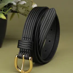 van heusen Women Black Genuine Leather Belt-picture-21