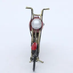 decorum Bike 3'' Red Iron Table Clock image 5
