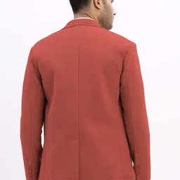 showoffff Men Solid Single Breasted Casual Blazer image 2