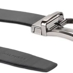 tommy hilfiger Men Formal Brown, Black Genuine Leather Reversible Belt image 4