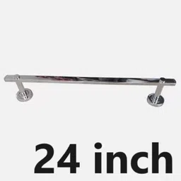 ntcd Elegant Towel Rod - Chrome Finish 24 inch 1 Bar Towel Rod-picture-10