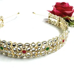 uwish UW Matha patti Hair band Multicolour Hair Band-picture-12