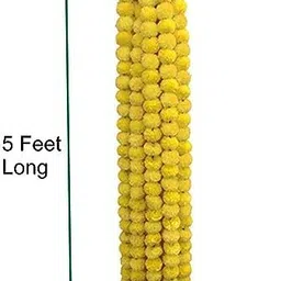 rk traders co Artificial Flower Yellow Marigold Artificial Flower image 3