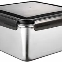 femora High Steel SS304 Square Container Airtight Leakproof Unbreakable Storage Container/Lunch Box - 380 ml/gm 1 Containers Lunch Box-picture-24