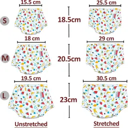 vparents Underwear for Baby 3Layer Padded PottyTraining Diaper Free Time image 5