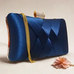 zuhur Party Blue Clutch-picture-47