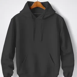 flyind vogue outfit Men Full Sleeve Solid Hooded Sweatshirt-picture-38