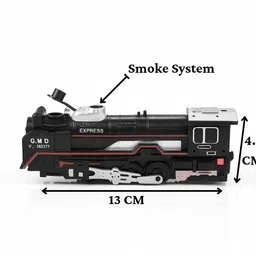 allwish Train Toy Set with Tracks | Classic Engine, Railway Playset for Kids image 2