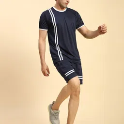 hps sports Striped Men Track Suit image 3