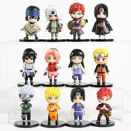 trunkin 12 Pcs Naruto Anime Action Figure PVC Set Collectible Toy Set-picture-11