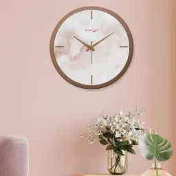 random Tic Toc Copper Plastic Wall Clock-picture-33