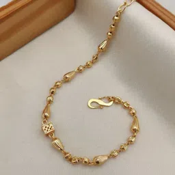 Alloy Zircon Gold-plated Bracelet-image-3