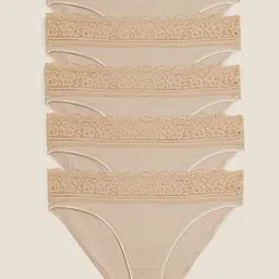 marks & spencer Pack of 5 Women Boy Short Multicolor Panty-picture-24