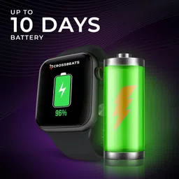 CrossBeats Ignite S3 Plus 1.9" UHD Display, BT calling, 100 Sports Mode, 200+ Watch Faces Smartwatch image 4