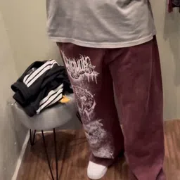 xpecto style Men Printed Brown Track Pants image 2