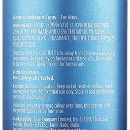 skinn by titan Escapade Mediterranean Grove Deodorant spray Deodorant Spray - For Men image 2