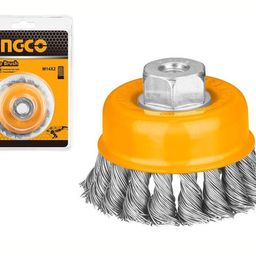 ingco wire cup brush 3" suitable for 4"/100 mm angle grinder Block Brush-picture-32