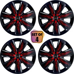 prigan Alto 800 STD Firebolt Black Red 12 INCH Wheel Cover For Maruti Alto 800 STD-picture-19