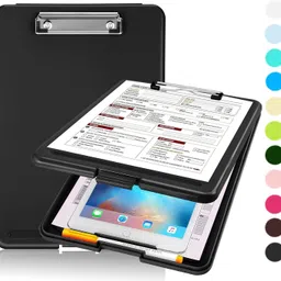 omdaenterprise A4 Size Plastic Storage Clipboard for Hospital, Office, School (Set of 1)-picture-30