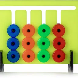 hkc house Learning Colour And Pattern Matching Montessori Slide Puzzle Game For Kids image 2