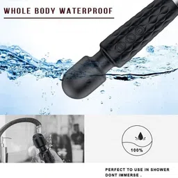 queryzen Kaanha Personal Body Rechargeable Electric Vibrator Massager Machine image 2