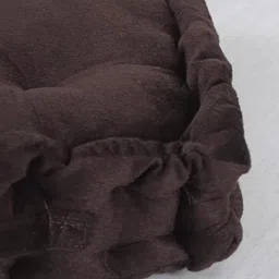 rudrahome Cotton Floor Cushion Pack of 1 Solid image 5