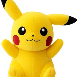sakuya Adorable Pickachu Soft Toy Plush with Ultra-Soft Fabric Cuddly and Huggable Doll - 12 cm image 5