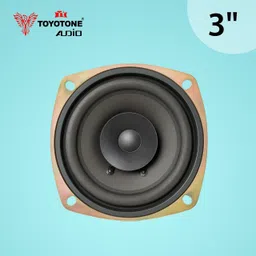 toyotone 3Inch Full-Range Speaker | Dual Cone | 20W Nominal | 40W Max | 4-Ohms | Copper Coil | 53mm Dual Magnet | High Sensitivity | Ideal for Home & Car Audio Subwoofer image 2