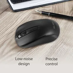 ASUS Wireless Keyboard and Mouse Set CW101 Wireless Standard Multi-device Keyboard Compatible with Desktop, Laptop, Mac stand support image 4
