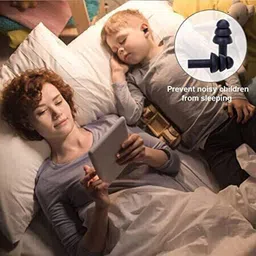 james Ear Protection Soft Silicone Noise Cancelling Reusable Waterproof Silicone Ear Plug image 2