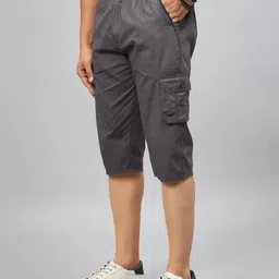 anagh enterprise Solid Men Three Fourths image 3