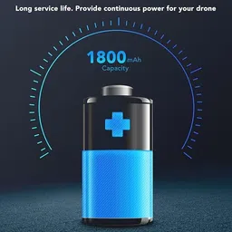 theVishStore Drone-Battery--3.7V-1800mAh-E88-Battery-drone Game Battery image 5
