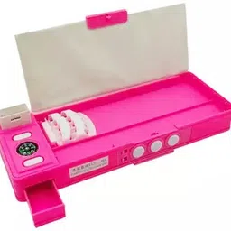 spocco Password Pencil Box Unicorn Art Plastic Pencil Box image 3