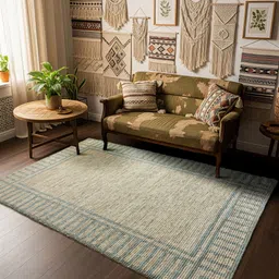 saam home furnishing 120 cm X 180 Jute Area Rug-picture-22