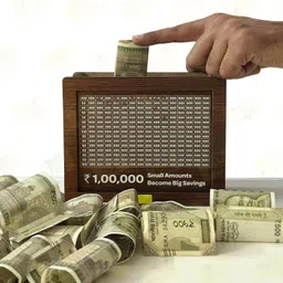 houseofad Wooden Money Piggy Bank, Money Saving Box-038-M1 Coin Bank-picture-18