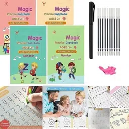 snowshell Magic Reused Practice book For Kids Handwriting 4 Book Drawing Books Magic Zx221-picture-15