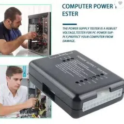 techgear Tester 20 or 24 Pin PSU ATX SATA HDD SMPS PC Analog Voltage Tester Digital Battery Tester image 5