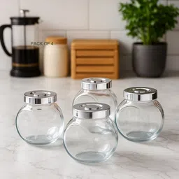 b7 creations Glass Pickle Jar - 200 ml image 1