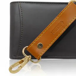 krienzo Men Casual, Ethnic, Evening/Party, Formal, Travel Brown Genuine Leather Wallet-picture-13
