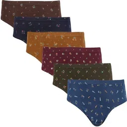 amul comfy Pack of 5 Women Bikini Multicolor Panty-picture-17