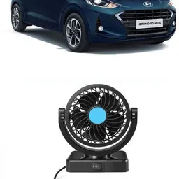 SINGLE Portable Single Head Car Fan 5V USB 360 Degree Adjustable CC-305 Car Interior Fan-image-60