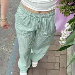 omney Women Cotton Strip Pajama Women Pyjama-picture-27