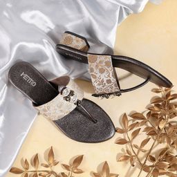 Metro Embellished T-Strap Block Heels-picture-12