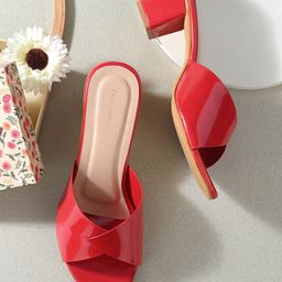 CLOG LONDON Peep Toes Block Heels-picture-35