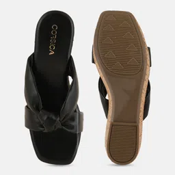 CORSICA Knotted Strappy Wedge Heels image 5