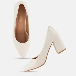 DressBerry Party Block Pumps with Bows image 5