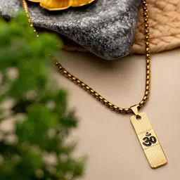 KARISHMA KREATIONS Gold-Plated Quirky Pendants with Chains image 3