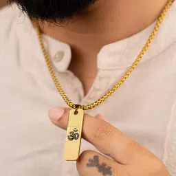 KARISHMA KREATIONS Gold-Plated Quirky Pendants with Chains image 2