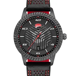 DUCATI CORSE Men Dial & Leather Straps Analogue Watch DTWGB0000403-picture-2